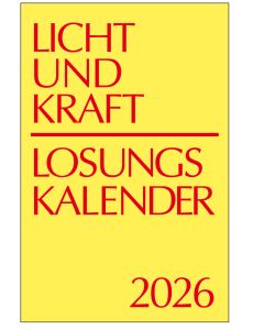 Licht und Kraft 2026 - Reiseausgabe