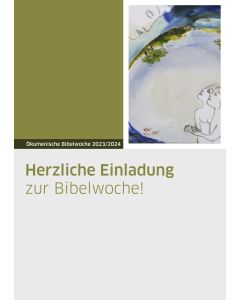 Plakat zur Bibelwoche 2023/2024
