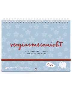 vergissmeinnicht 2026 (Spiralbindung)