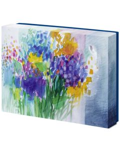 Kartenbox 'Blüte' 10 Faltkarten