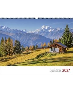Schweizer Bildkalender 2027 - Französisch