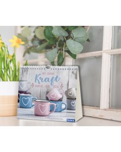 Mit seiner Kraft durchs Jahr 2026 - Postkartenkalender