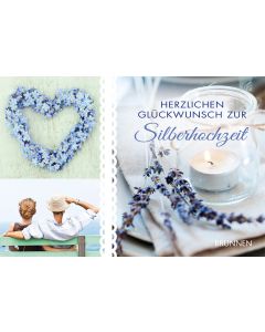 Herzlichen Glückwunsch z. Silberhochzeit