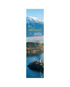 Mit Zuversicht 2025 - Streifenkalender