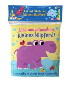 Lass uns planschen, kleines Nilpferd!