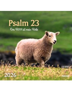 Psalm 23 - Wandkalender 2026