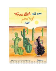 Freu dich mit uns jeden Tag 2026 - Terminkalender