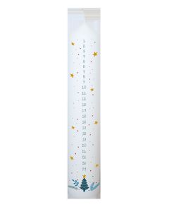 Adventskalenderkerze Tannenzweig