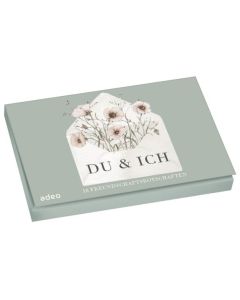 Postkartenbox 'Du & Ich'