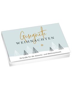 Postkartenset 'Gesegnete Weihnachten'