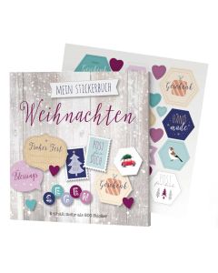 Mein Stickerbuch: Weihnachten
