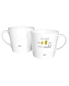 Tasse 'Du bist ein Gott, der mich sieht'