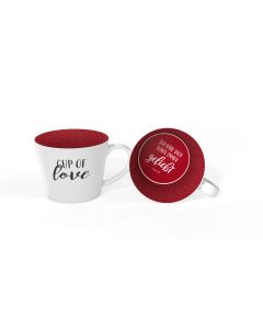Tasse 'Cup of Love' (rot)
