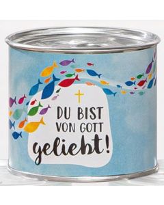 Duftkerze 'Du bist von Gott geliebt'