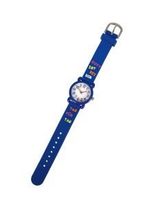 Kinder-Armbanduhr blau