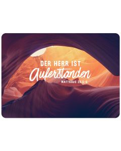 Postkarte Der Herr ist auferstanden