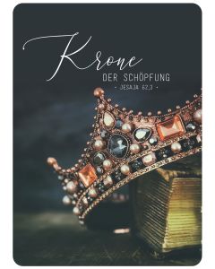 Postkarte Krone der Schöpfung