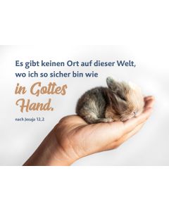 Postkarte Es gibt keinen Ort auf dieser Welt