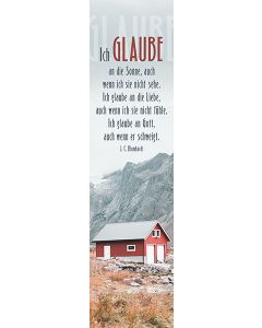 Lesezeichen 'Ich glaube'
