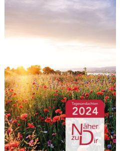 Näher zu Dir 2024 - Buchkalender (Blumenwiese)