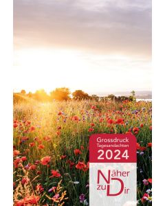 Näher zu Dir 2024 - Buchkalender GD (Blumenwiese)