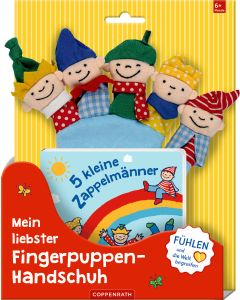 Mein liebster Fingerpuppen-Handschuh: 5 kleine Zappelmänner.
