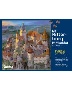 Puzzle 'Die Ritterburg' 1200 Teile