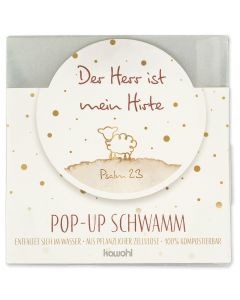 Pop-UP-Schwamm 'Der Herr ist mein Hirte - Psalm 23'