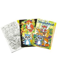 Kratzblock 'Sei behütet'                                    Motiv: Waldtiere
