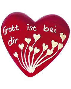 Herz 'Gott ist bei dir'