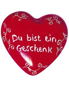 Herz 'Du bist ein Geschenk'