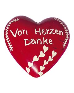 Herz 'Von Herzen Danke'
