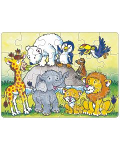 Puzzle 'Zootiere'