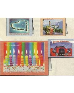 Faltkarte 'Alles Liebe'