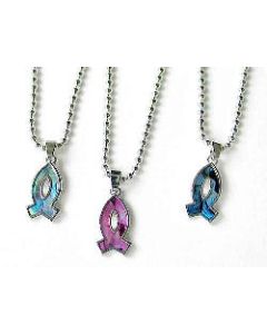 Kette 'Fisch' rosa