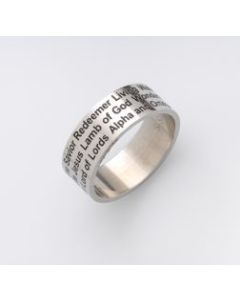 Ring 'Names of Jesus' Gr. 17