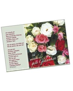 Paket 'Rosen-Postkarten' 60 Ex.