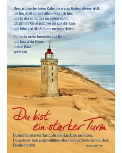 Postkarte 'Du bist ein starker ...' 12St