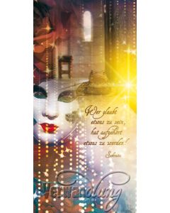 Poster 'Wer glaubt etwas zu sein...'