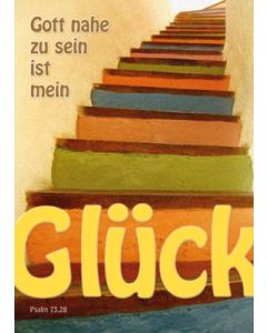 Poster A3 'Gott nahe zu sein ...'