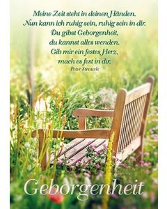 Poster A3 'Geborgenheit'