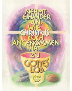 Poster A3 'Nehmt einander an ...'