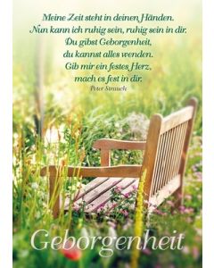 Postkarte 'Geborgenheit' 12 Ex.