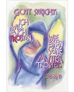Faltkarte 'Ich will euch trösten'