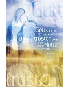 Faltkarte 'Ich will euch trösten'
