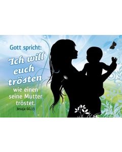 Faltkarte 'Ich will euch trösten'