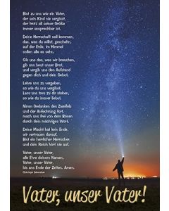 Poster A3 'Vater, unser Vater!'