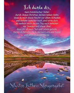 Poster A3 'Ich danke dir ... Vater'