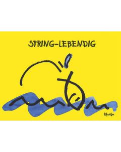 Poster A3 'Spring-lebendig'