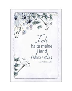 Postkarte 'Ich halte meine Hand über dir.' 4 Ex.